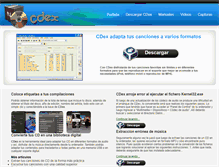Tablet Screenshot of cdex.com.es